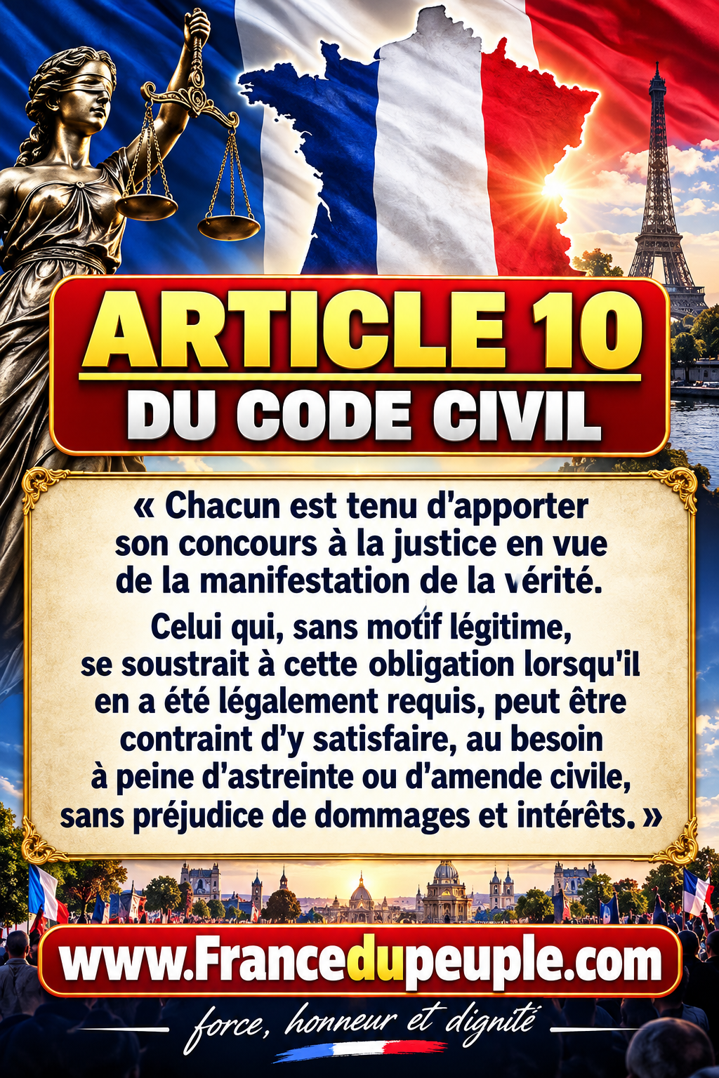 Illustration France Du Peuple