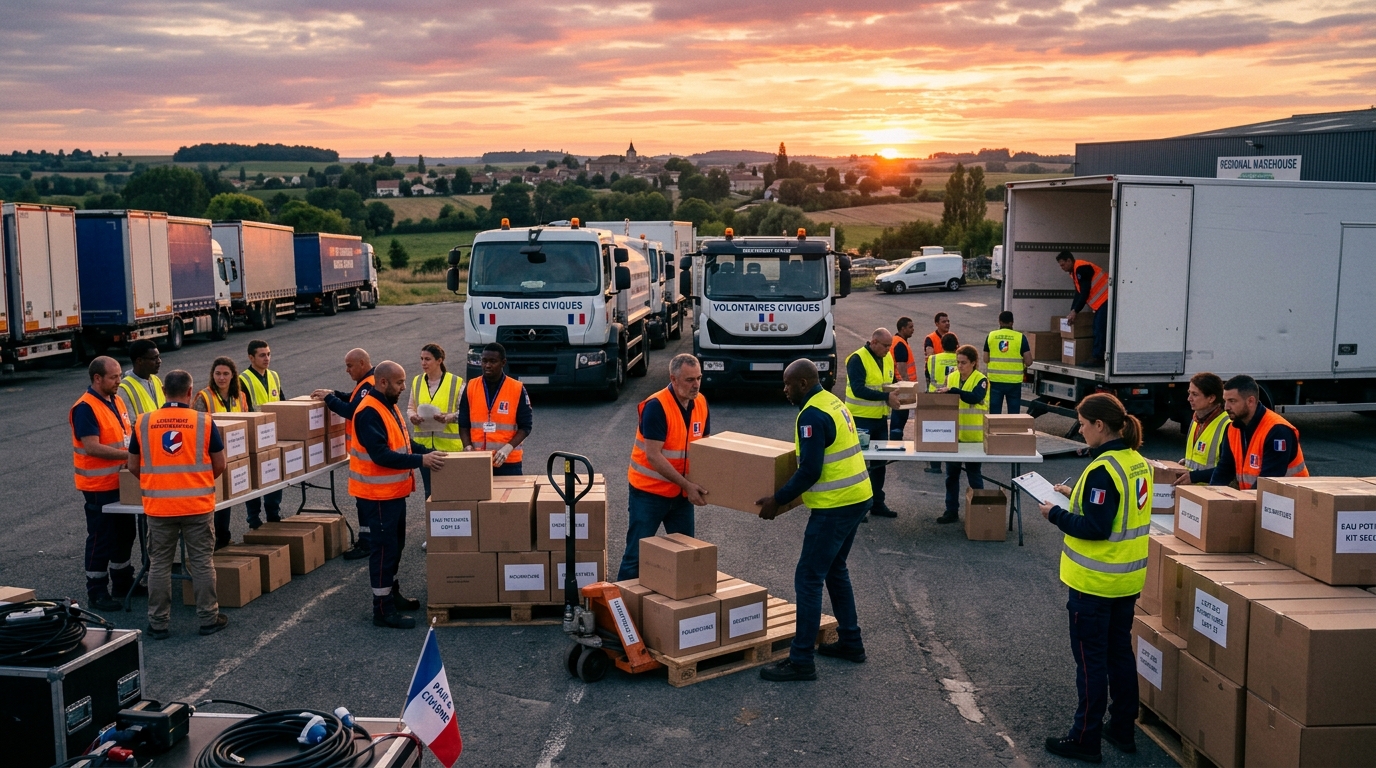 Organisation logistique départementale France du Peuple