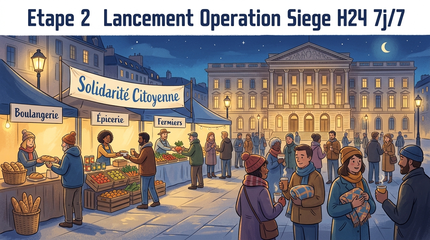 Opération Siège & Logistique